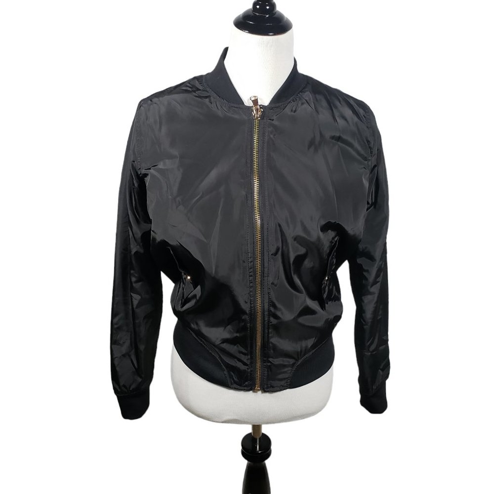 Ci Sono Original Women's sz Small Black Jacket / Lightweight Coat